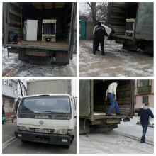 Грузовое такси: перевозка бытовой техники Днепр