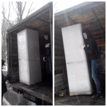 Перевозка холодильника Днепр